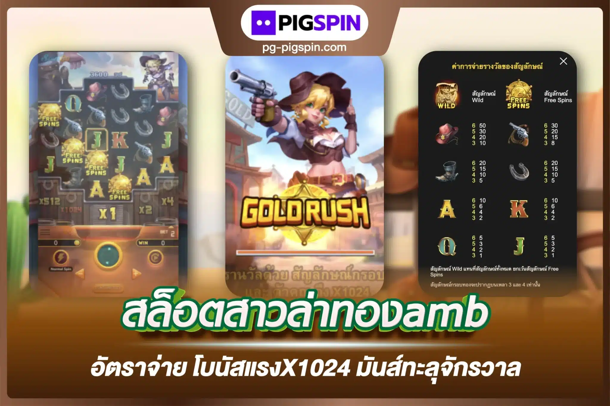 สล็อตสาวล่าทองamb อัตราจ่าย โบนัสแรง X1024 มันส์ทะลุจักรวาล